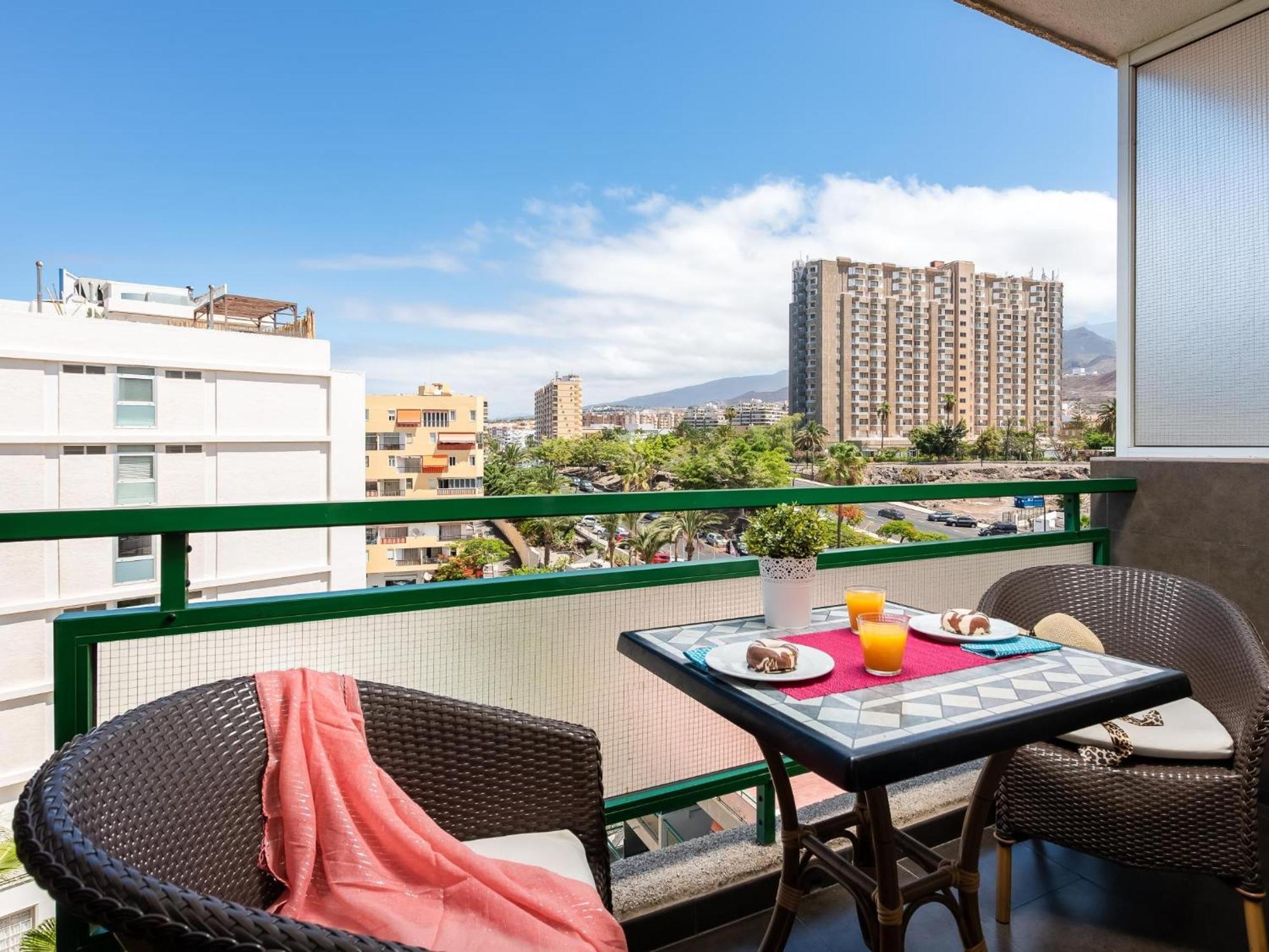 603 Comodoro Studio Beach Front Los Cristianos  Eksteriør billede