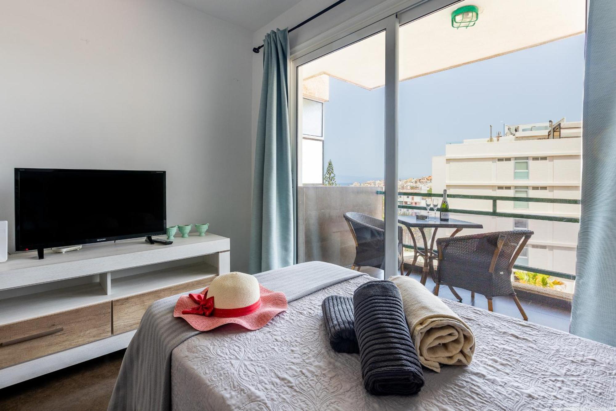 603 Comodoro Studio Beach Front Los Cristianos  Eksteriør billede